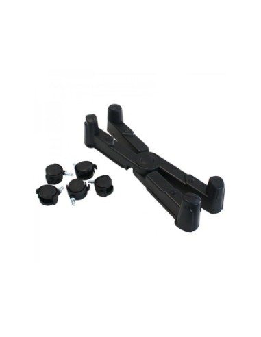 SOPORTE CPU APPROX NEGRO CON RUEDAS