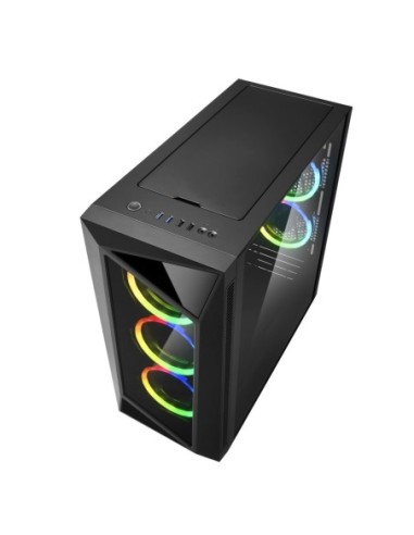 CAJA ATX SHARKOON MIDI VS9 RGB BLANCA