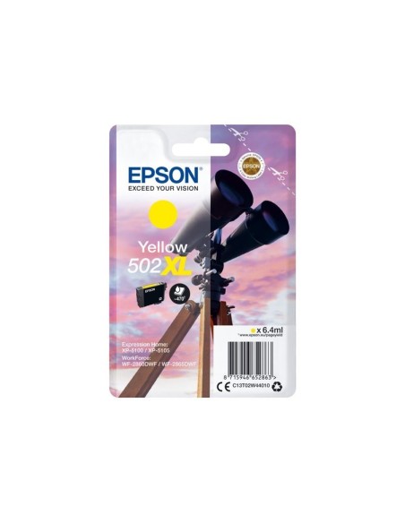 CARTUCHO EPSON 502XL AMARILLA 6.4ML 470PG