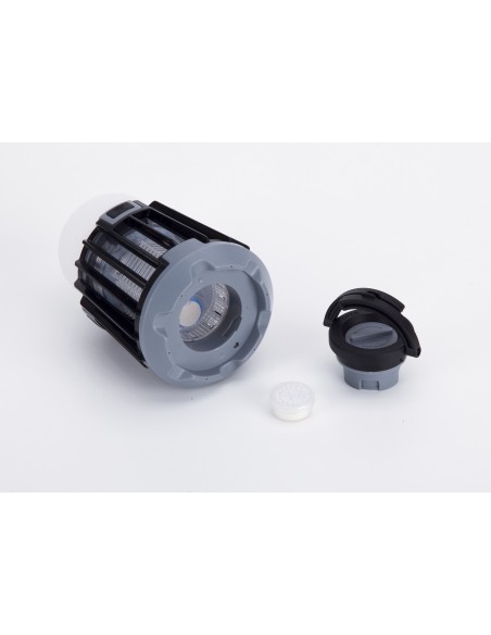 ELIMINA INSECTOS - LAMPARA PORT JATA 2 EN 1 NEGRO