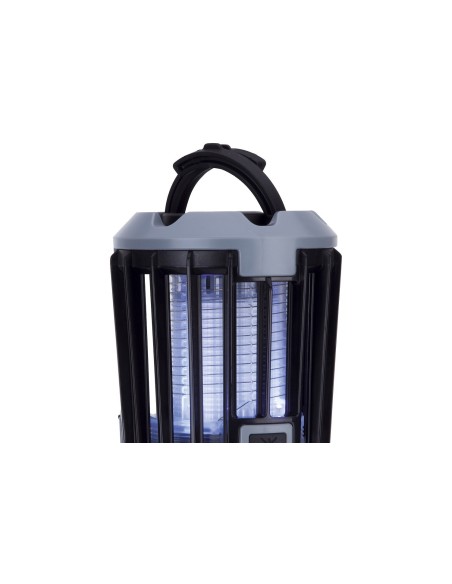 ELIMINA INSECTOS - LAMPARA PORT JATA 2 EN 1 NEGRO