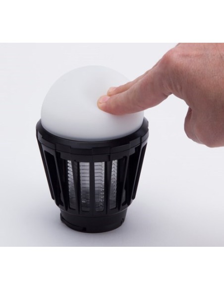 ELIMINA INSECTOS-LAMPARA PORT JATA 2 EN 1 NARANJA