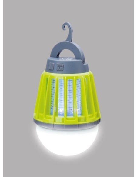 ELIMINA INSECTOS-LAMPARA PORT JATA 2 EN 1 NARANJA