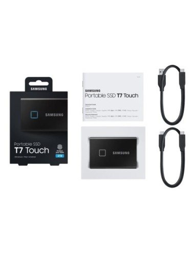 SSD EXT. SAMSUNG 2TB T7 TOUCH USB 3.2