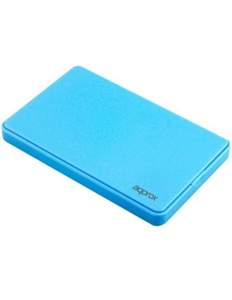 CAJA EXTERNA HDD 2.5" SATA-USB 2.0 APPROX AZUL CLARO