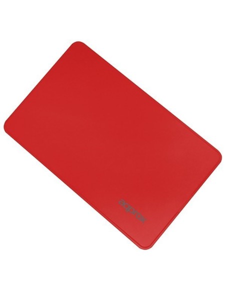 CAJA EXTERNA HDD 2.5" SATA-USB 2.0 APPROX ROJA