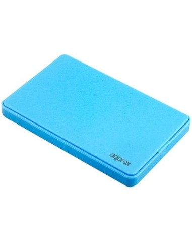 CAJA EXTERNA HDD 2.5" SATA-USB 3.0 APPROX AZUL CLARO