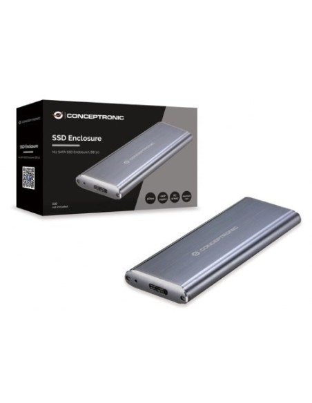 CAJA EXTERNA SSD M.2 CONCEPTRONIC SATA USB 3.0