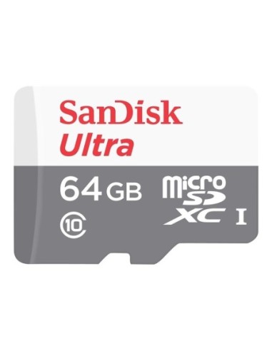 MEMORIA MICRO SDHC 64GB SANDISK ULTRA CLASE10-100M
