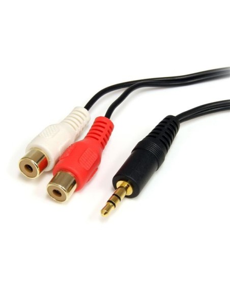 STARTECH CABLE 1,8M AUDIO MINIJACK A RCA H
