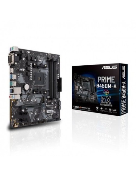PLACA BASE AM4 ASUS PRIME B450M-A II MATX-USB 3.1-HDMI-DVI