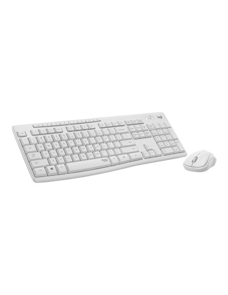 TECLADO + RATON LOGITECH CORDLESS MK295 BLANCO