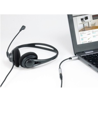 CABLE EQUIP USB-C MACHO A JACK 3.5...