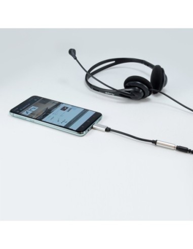 CABLE EQUIP USB-C MACHO A JACK 3.5...