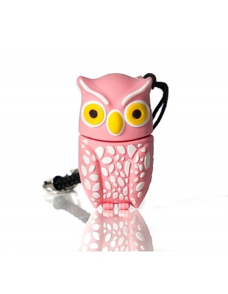 PEN DRIVE FIG. 32GB. BUHO PLUMI ROSA