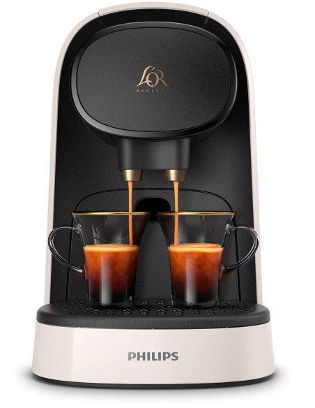 CAFETERA PHILIPS L`OR BARISTA LM8012 SATIN BLANCA