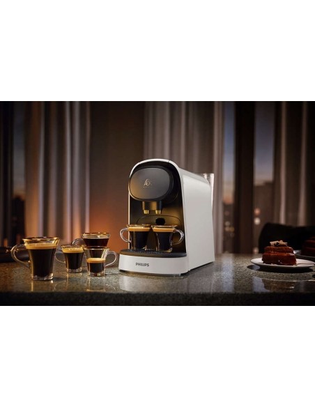 CAFETERA PHILIPS L`OR BARISTA LM8012 SATIN BLANCA