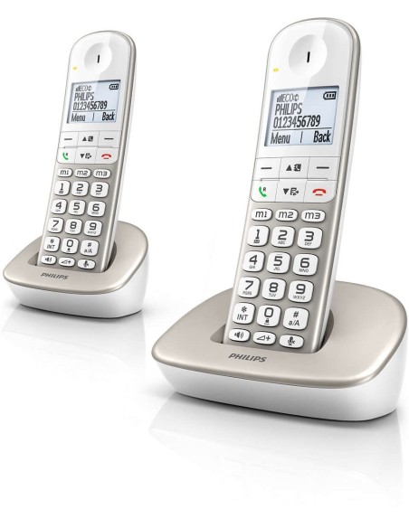 TELEFONO PHILIPS XL490 COMP. AUDIFONO DUO