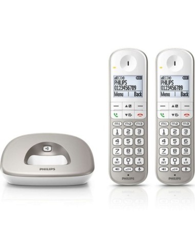 TELEFONO PHILIPS XL490 COMP. AUDIFONO...