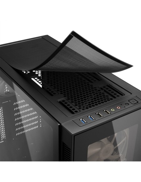 CAJA ATX SHARKOON MIDI VS9 RGB BLANCA