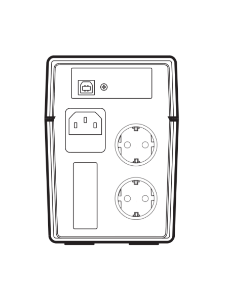 SAI RIELLO NET POWER 800 USBS 800VA-480W SHUCKO