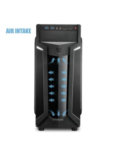 CAJA ATX SHARKOON MIDI VS9 RGB BLANCA