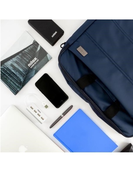 BOLSA PORTATIL NILOX 15.6" STYLE AZUL