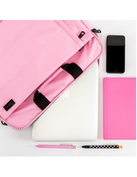 BOLSA PORTATIL NILOX 15.6" STYLE ROSA