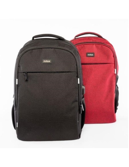 MOCHILA NILOX 15.6" STYLE NEGRO