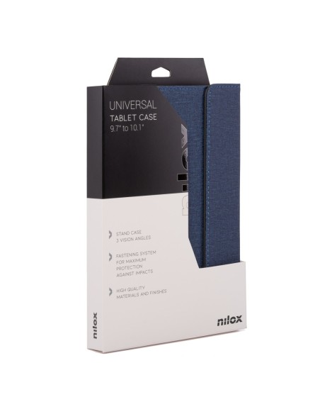 FUNDA TABLET NILOX UNIVERSAL 9.7"-10.5" AZUL