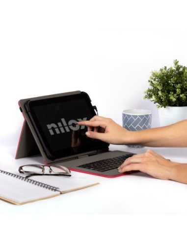 FUNDA TABLET NILOX UNIV. TECLADO...