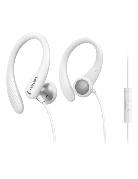 AURICULAR PHILIPS DEPORTIVO INTRAUDITIVO BLANCO CON MICR