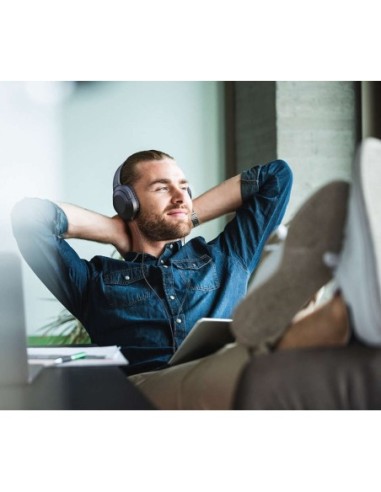 AURICULAR PHILIPS DIADEMA NEGRO...