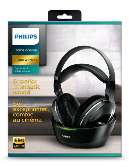 AURICULAR PHILIPS SHD8850 INALAMBRICOS TV CON BASE