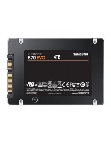 SSD SAMSUNG 4TB 2.5" 870 EVO SATA