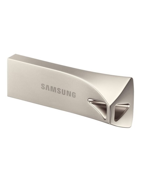 PEN DRIVE 128GB SAMSUNG BAR PLUS CHAMPAGNE SILVER