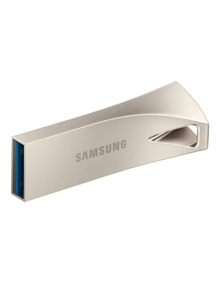 PEN DRIVE 128GB SAMSUNG BAR PLUS CHAMPAGNE SILVER