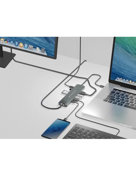 ADAPTADOR CONCEPTRONIC 9 EN 1 USB-C