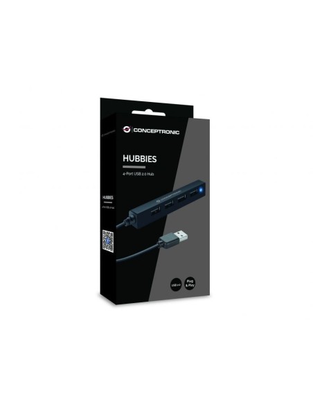 HUB CONCEPTRONIC USB 2.0 4 PUERTOS