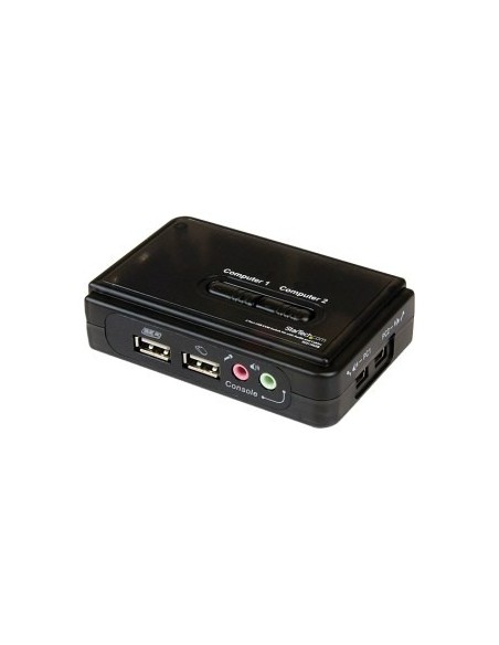 STARTECH DATA SWITCH KVM 2X1 MON+TEC+RAT USB