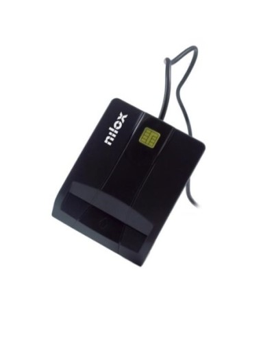 LECTOR TARJETA CHIP DNIE USB NILOX NEGRO