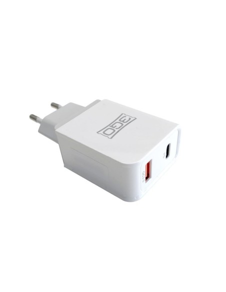 CARGADOR 3GO HOGAR USB 1QC3+1USB-C 18W