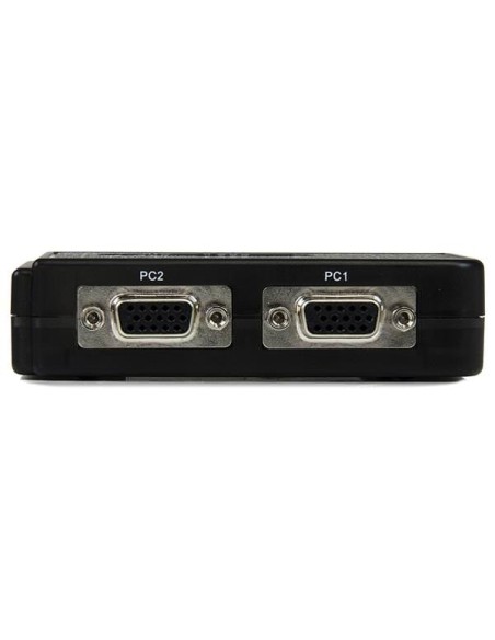STARTECH DATA SWITCH KVM 2X1 MON+TEC+RAT USB