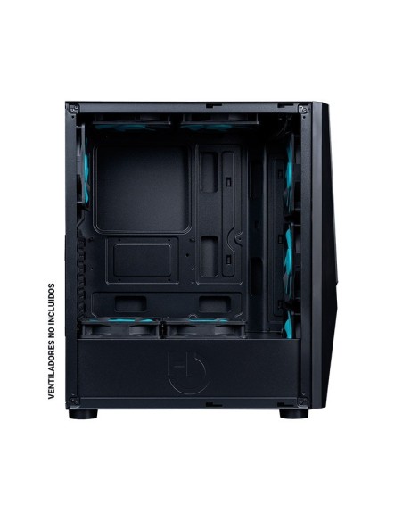 CAJA ATX HIDITEC GAMING V20 PRO ARGB CRISTAL TEMPL