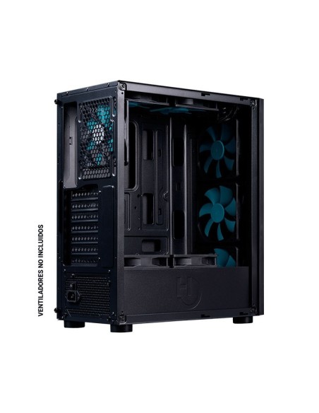 CAJA ATX HIDITEC GAMING V20 PRO ARGB CRISTAL TEMPL