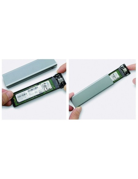 CAJA EXTERNA SSD M.2 SATA-NVME CONCEPTRONIC USB-C