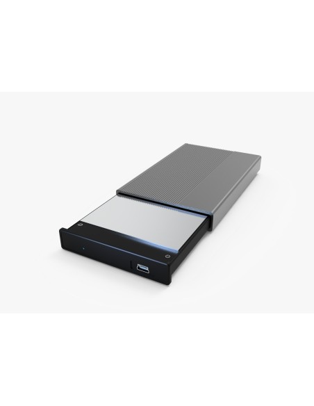 CAJA EXTERNA HDD 2.5" SATA-USB 3GO GRIS