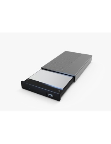 CAJA EXTERNA HDD 2.5" SATA-USB 3GO GRIS