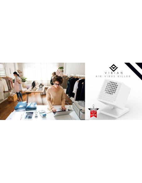 PURIFICADOR DE AIRE VIBIAN AIR VIRUS KILLER BLANCO