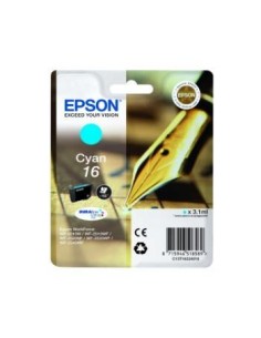 CARTUCHO EPSON 16 165PAG CIAN